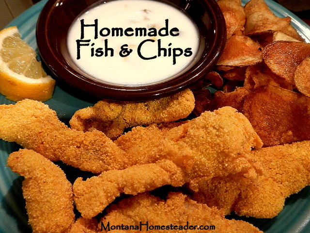 Homemade Fish and Chips