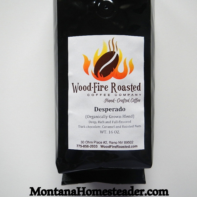 Wood Fire Roasted Coffee Company organic coffee beans