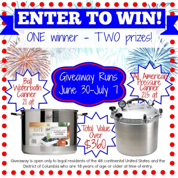 Canning and Preserving Giveaway