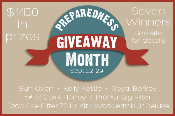National Preparedness Month Prepared Bloggers Giveaway