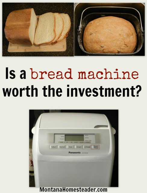 Is a bread machine worth the investment? | Montana Homesteader