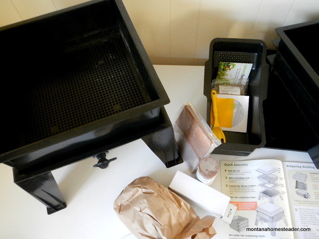 using a worm factory 360 to compost in the house