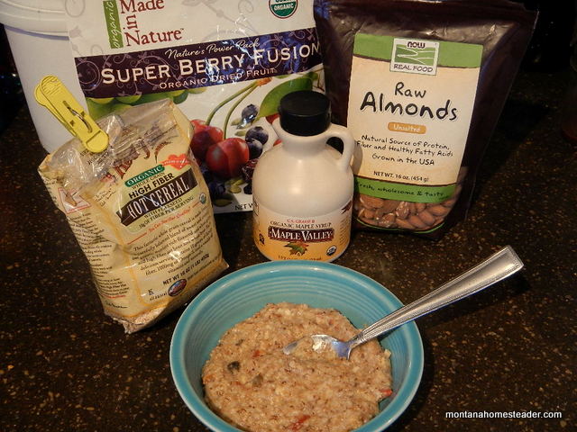 Quick and hearty hot breakfast cereal | Montana Homesteader