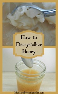 How to decrystallize raw honey | Montana Homesteader