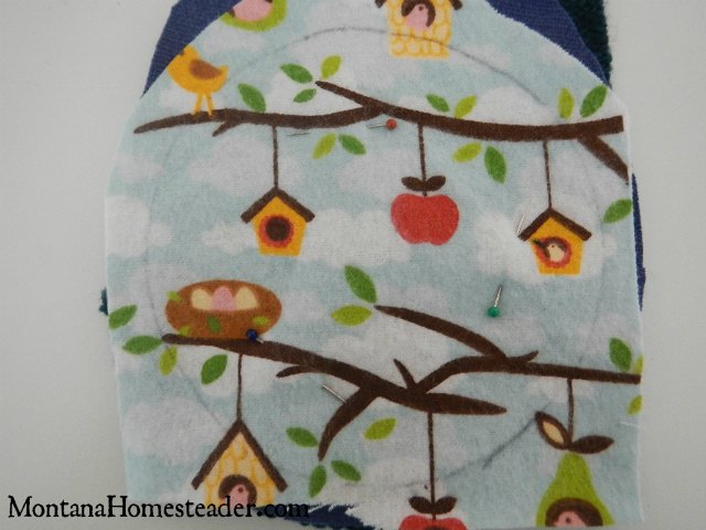 DIY reusable washable breast pads for nursing breastfeeding | Montana Homesteader