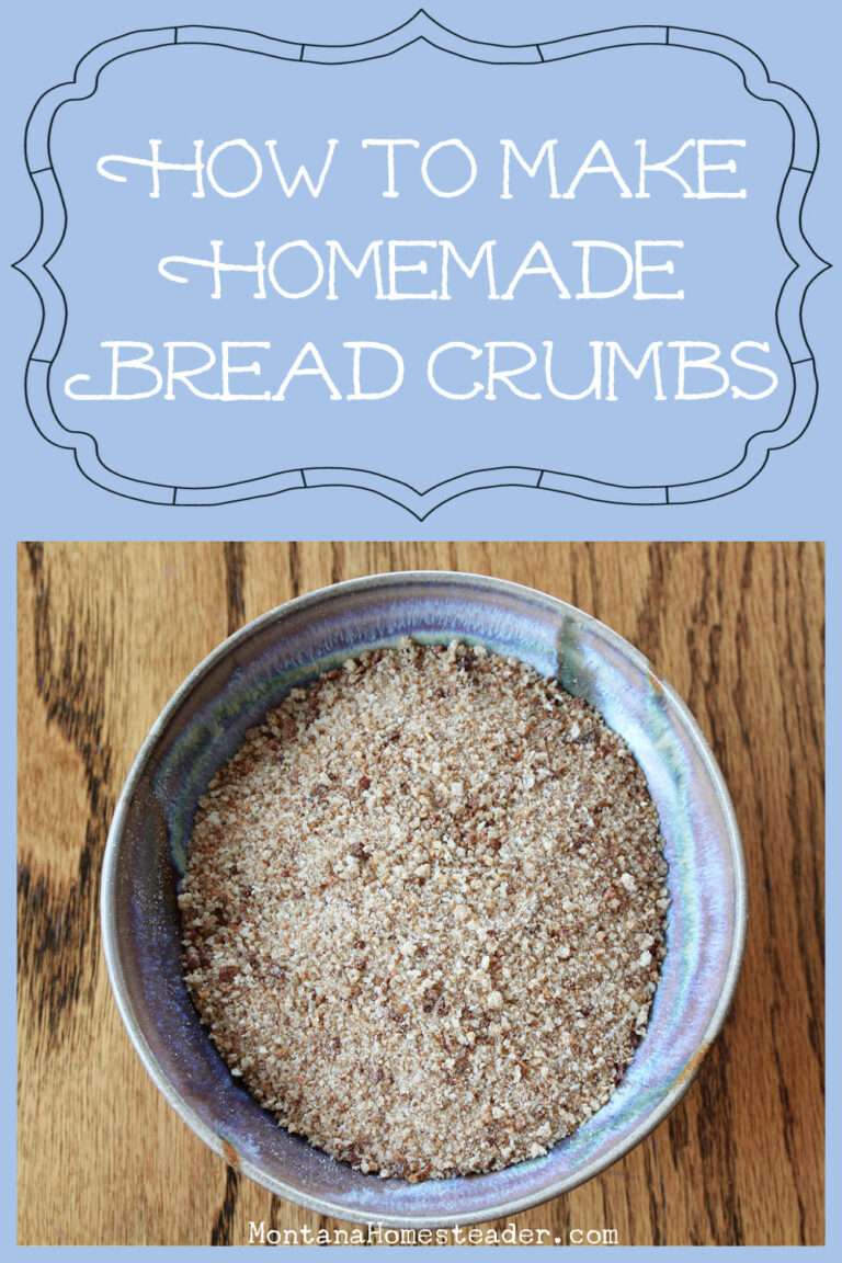 Learning how to make homemade bread crumbs is easy and can also make Italian bread crumbs