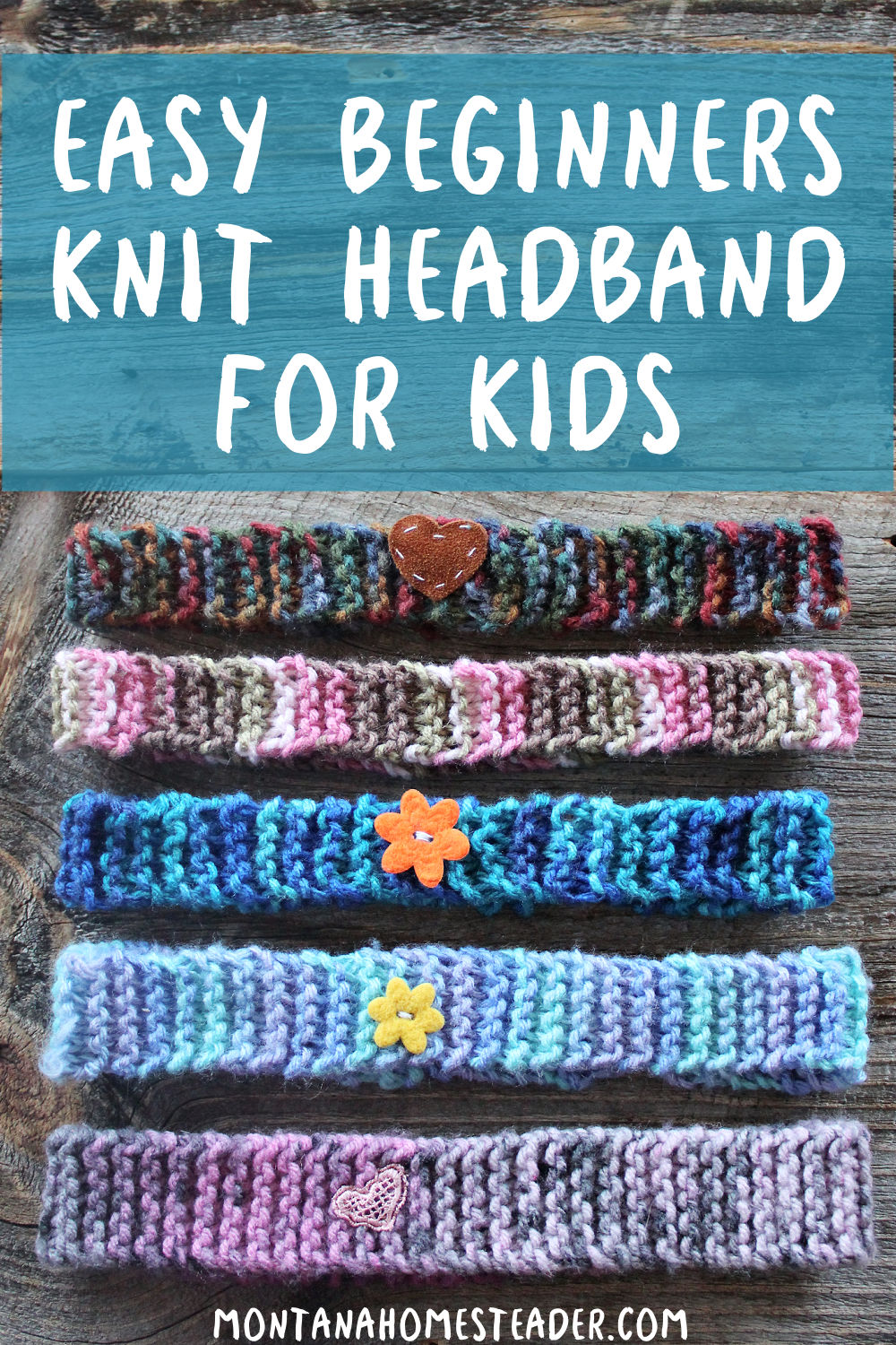 How to knit a beginners easy headband with four variations fun creative DIY project