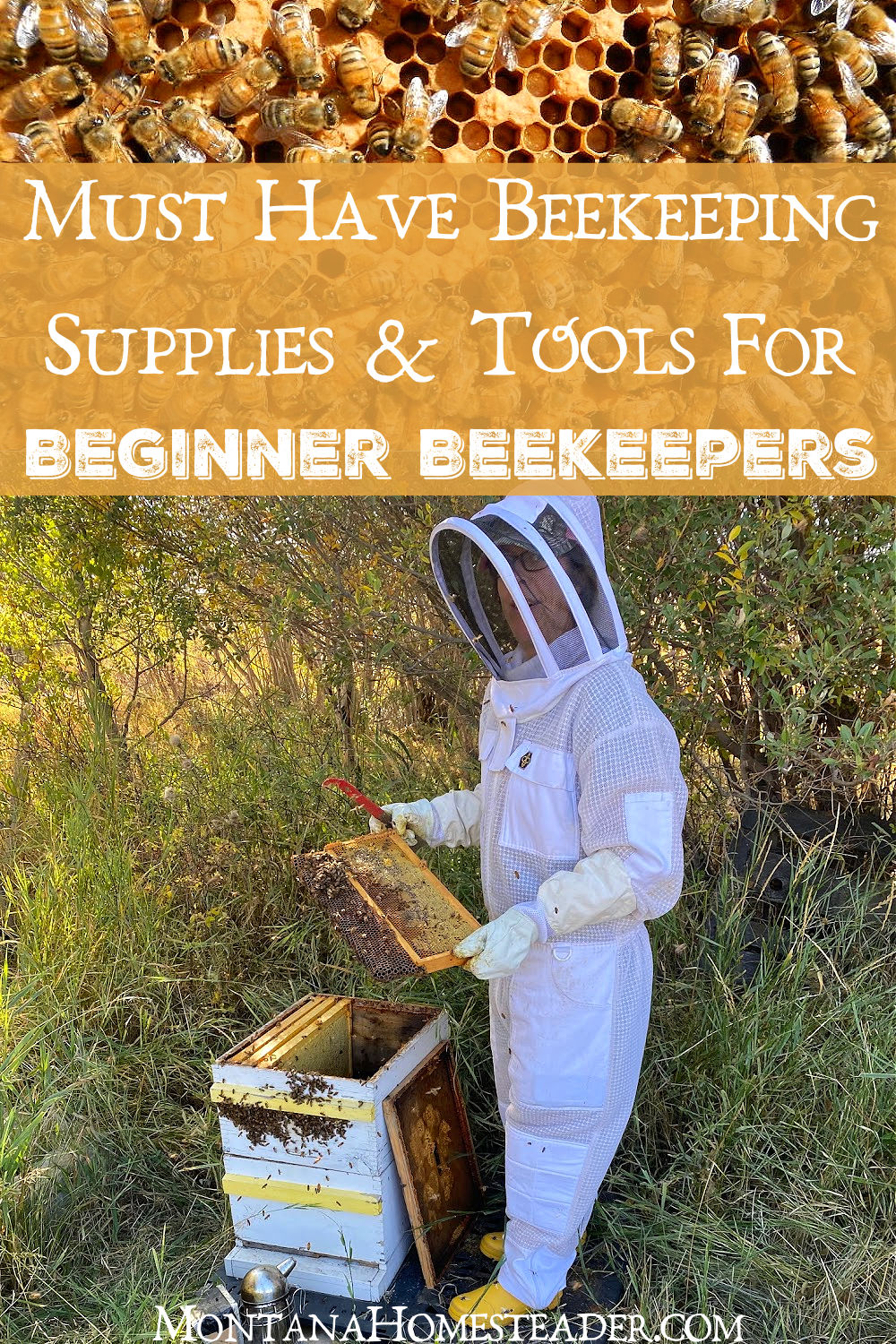 Must have beekeeping supplies tools equipment for beginner beekeepers starting beekeeping